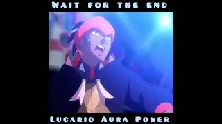 Lucario Aura Sphere is so powerful 🔥 🤩#shorts#short#youtubeshorts