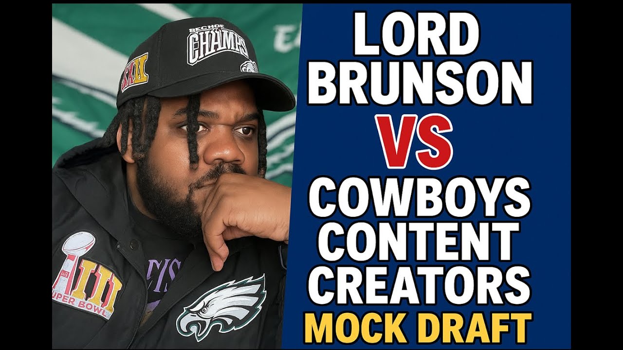 Mock Draft 3 (The Eagles Content Creators Versus The Cowboys Content Creators)