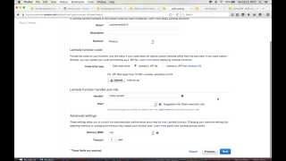 AWS re:Invent 2015: Demo Part 4 - AWS Lambda
