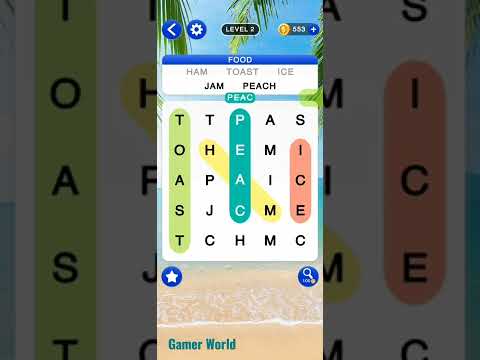 Word Search Puzzle Level 2 #words #shorts #gaming #gameplay #games #youtubeshorts