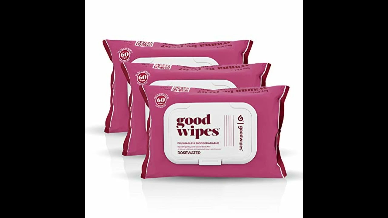 Goodwipes Flushable Plant Based Wipes Review