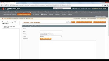 Three In One Image Slider Magento Extension