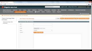 Three In One Image Slider Magento Extension