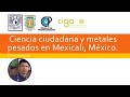 Ciencia ciudadana y metales pesados dentro y fuera de las casas en Mexicali, México.