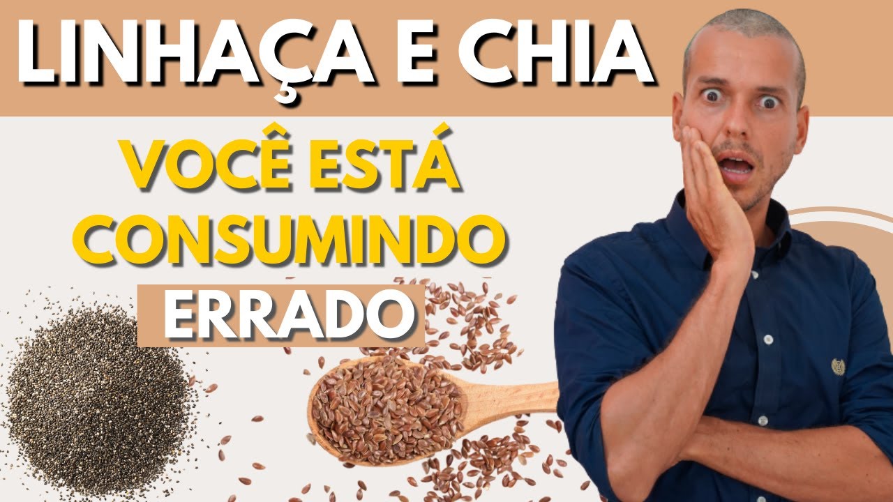 NÃO CONSUMA CHIA E LINHAÇA ANTES DE VER ÔMEGA 3 ANTI INFLAMATÓRIO