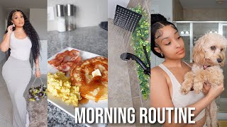 MORNING ROUTINE RESET: &quot;GIRL GET UP&quot; SKINCARE,HAIR,MAKEUP &amp; MORE
