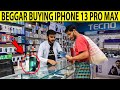 Beggar Buying IPHONE 13 Pro Max Prank - Rich Beggar @Smarties Prank TV