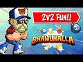 Who Will My Teammate Be?? • Brawlhalla 2v2 Gameplay