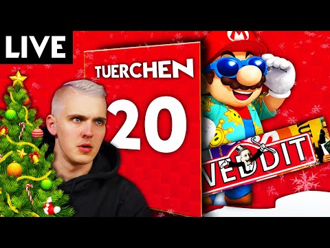 Tag 20: Endlich Weddit & Mario Sunshine Speedrun [100 Stunden Live Advent] - Tag 20: Endlich Weddit & Mario Sunshine Speedrun [100 Stunden Live Advent]