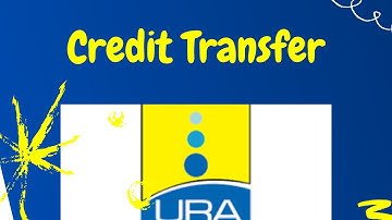 How to do a Tax Credit Transfer | URA Web Portal
