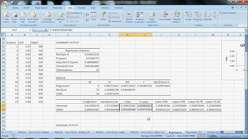 Excel Techniques - 13 - Regression.avi