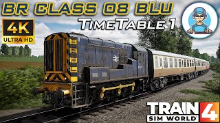 BR CLASS 08 BLUE TimeTable #1