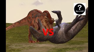 Khủng long bạo chúa T-rex vs Giganotosaurus, con nào sẽ thắng #13|| Bạn Có Biết?
