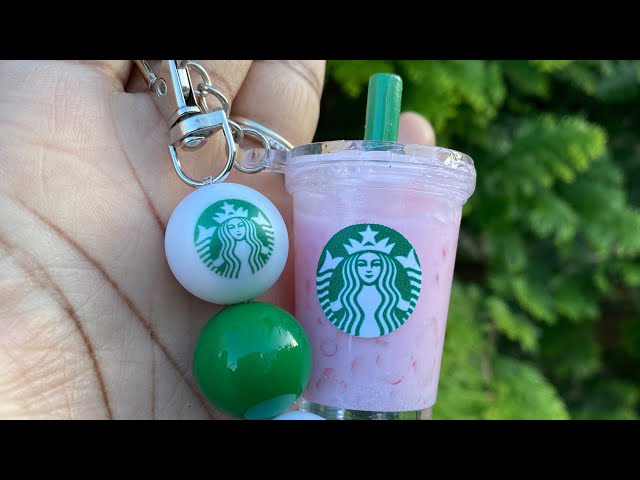 Mini Starbucks Keychain