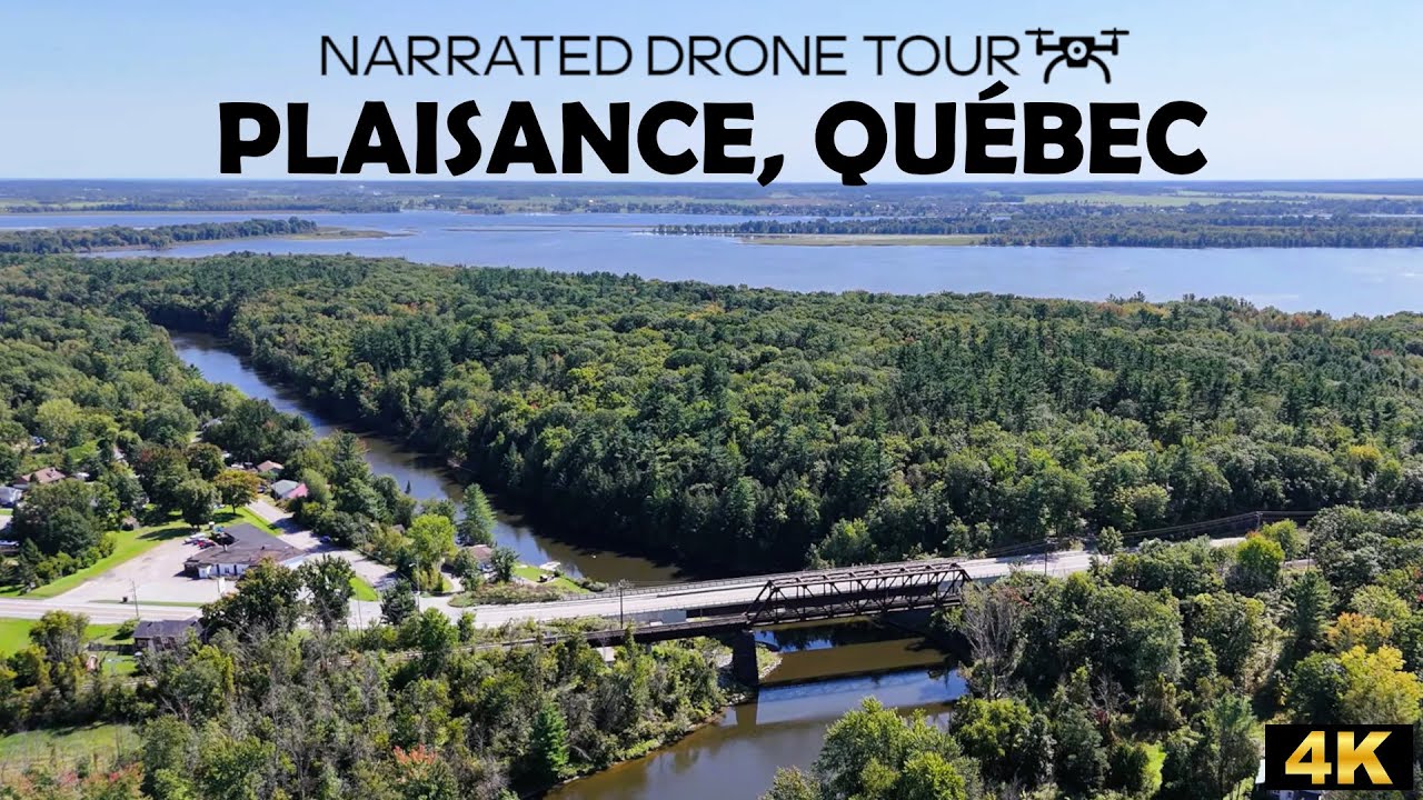 ⚜️  Plaisance, Québec  🇨🇦🚁 4K Drone