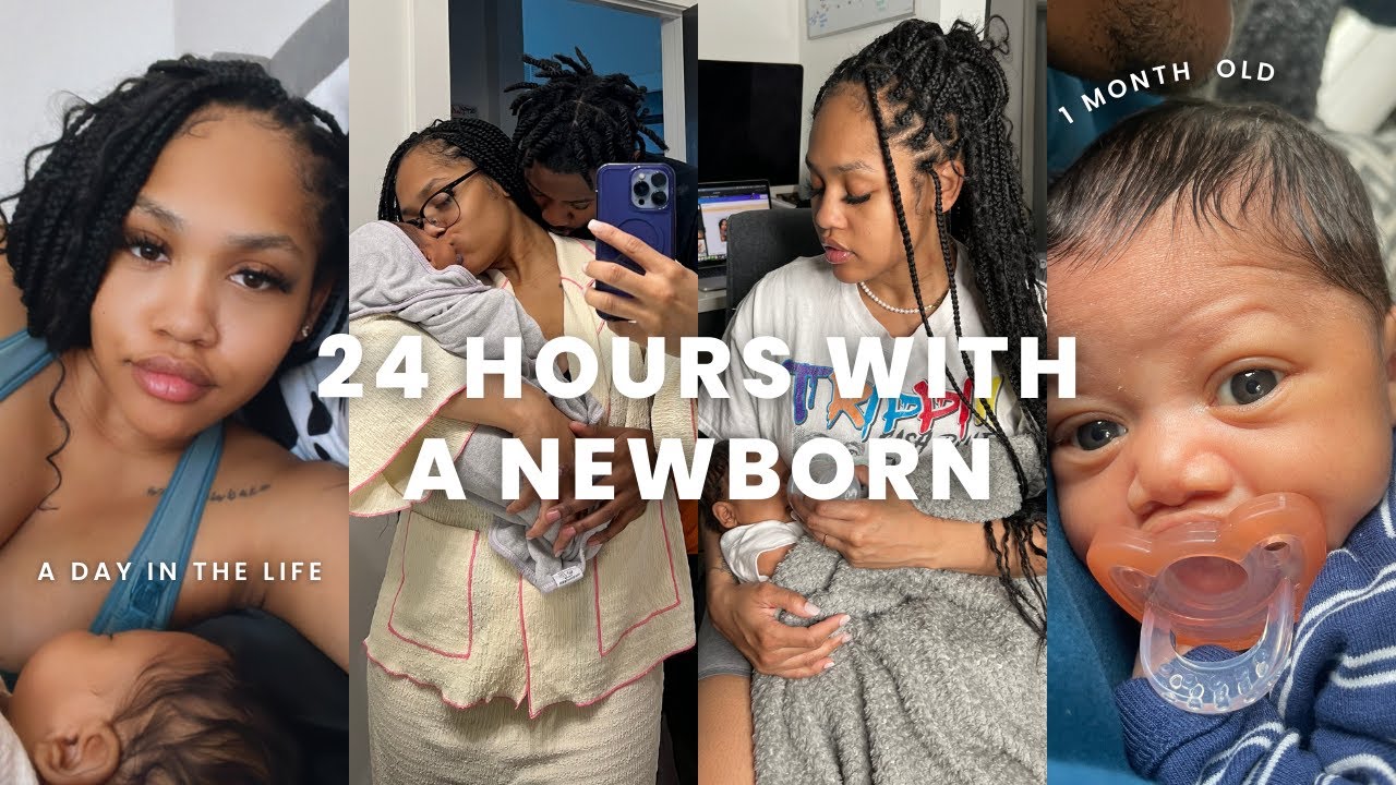 a-realistic-24-hours-with-a-newborn-youtube
