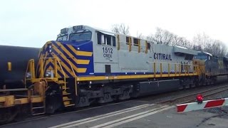 BNSF Oil Train Meets CITIRAIL Stack Train
