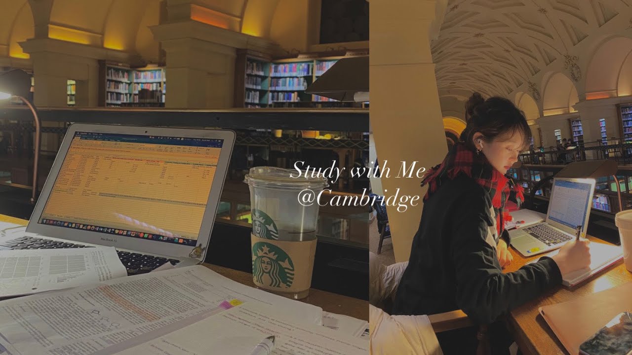 밤12시 케임브리지 대학교 도서관에서 University of Cambridge