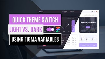 Quick Theme Switching using Figma Variables | Light and Dark Mode Switching | Figma Variables
