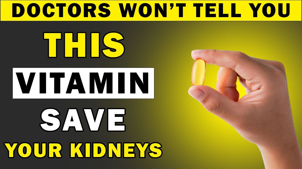 Top 4 Best Vitamins to Detox & Cleanse Your Kidneys Fast