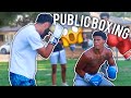 Public boxing tournament🥊 (MUST WATCH😱) 200$ prize