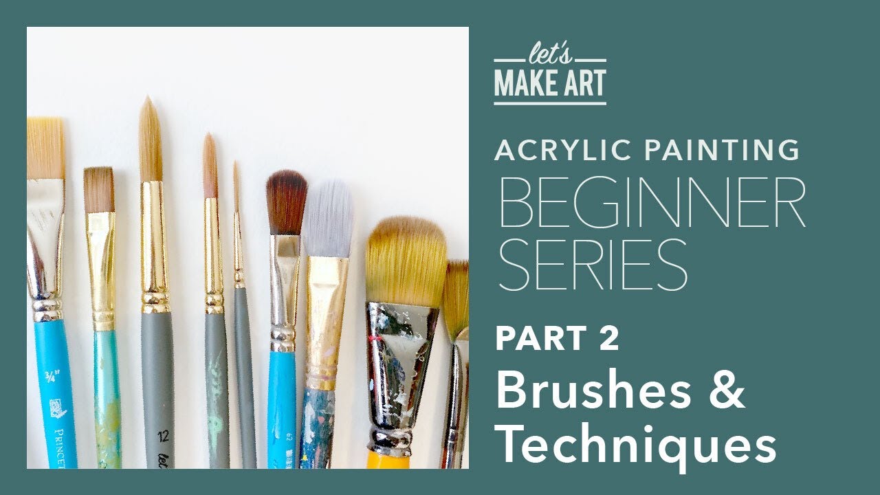 How to Prepare Brand New Brushes for Painting in all Media! 