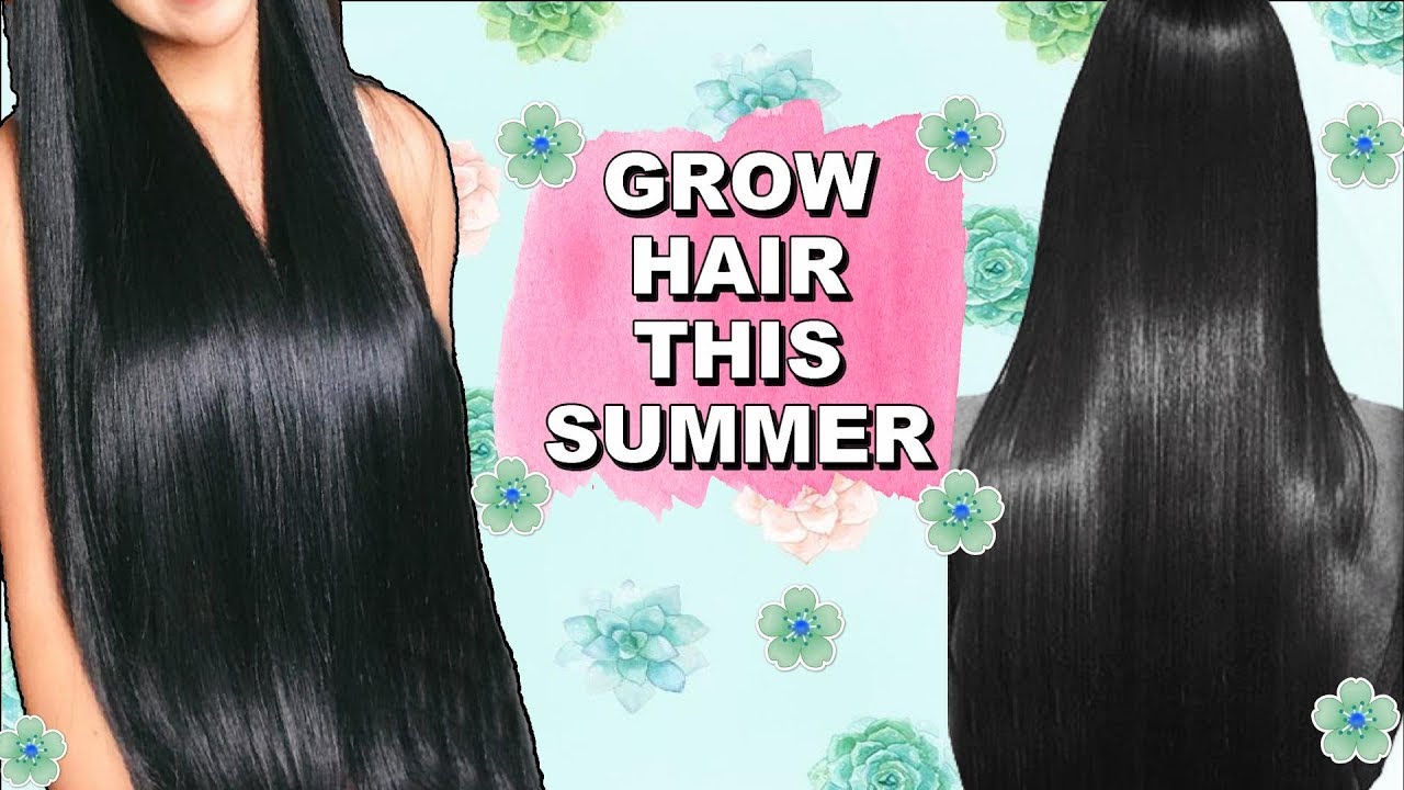 Grow Hair Fast During Summer | Natural Hair Growth 