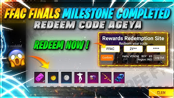 CLAIM FFAC 600K LIVE WATCHING REWARDS || REDEEM CODE IS VALID TILL 29 NOV,2PM 🔥😱
