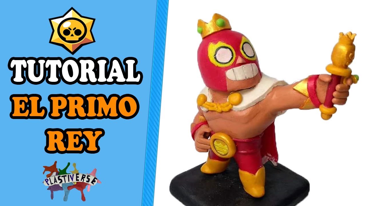 Como Hacer A El Brown De Brawl Stars De Plastilina Clay Youtube - fbmanualidades brawl stars plastalina