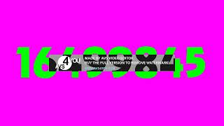 Woman Numbers 1 to 18045765