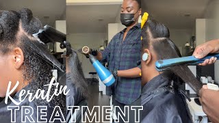 Keratin Treatment for Fine Curly Hair