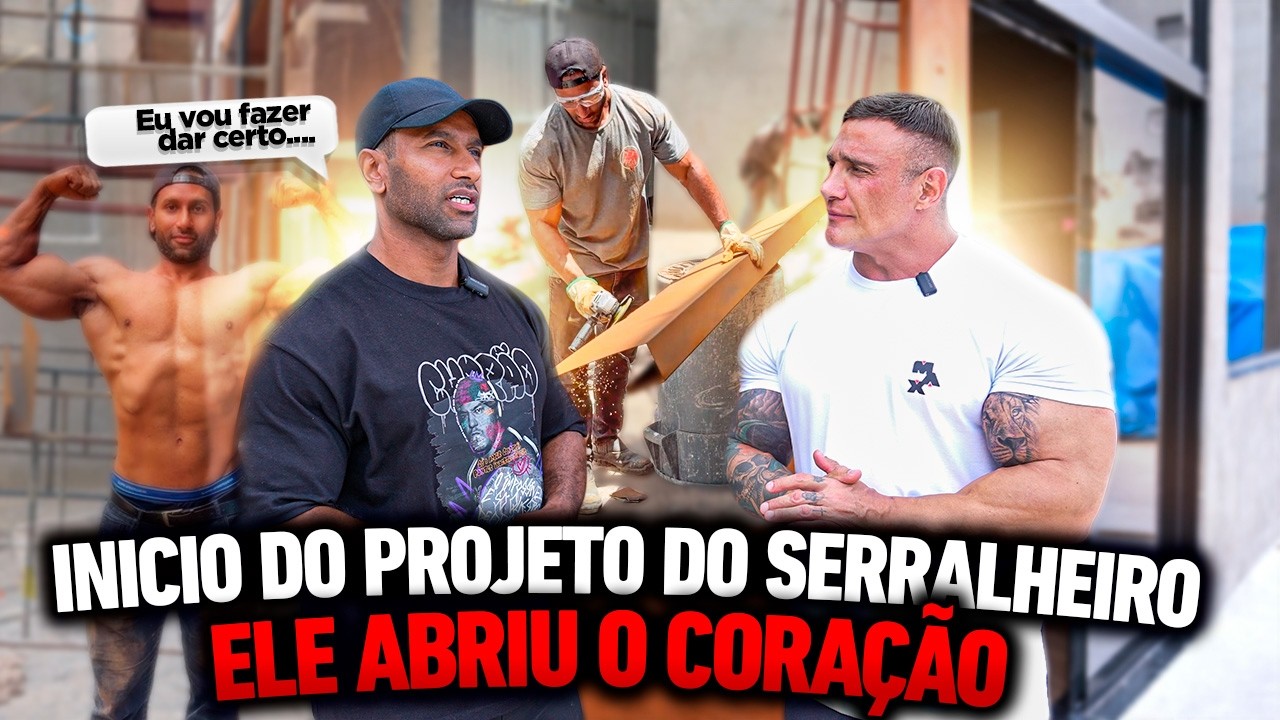 FABIO GIGA DEU INICIO NO PROJETO DO SERRALHEIRO - ELE FOI SINCERO