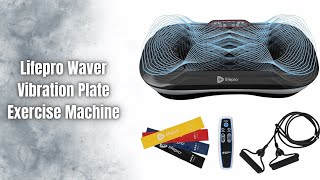 Lifepro Waver Vibration Plate Review 2026|Full-Body Fitness Machine with 99Speed Levels & Resistance