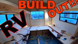 BUILDING BUNK BEDS in Motor Home!!