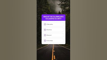 Which of these antiretrovirals is classified as a NRTI?