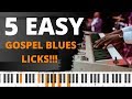 GOSPEL BLUES LICKS | Beginner Piano Lesson