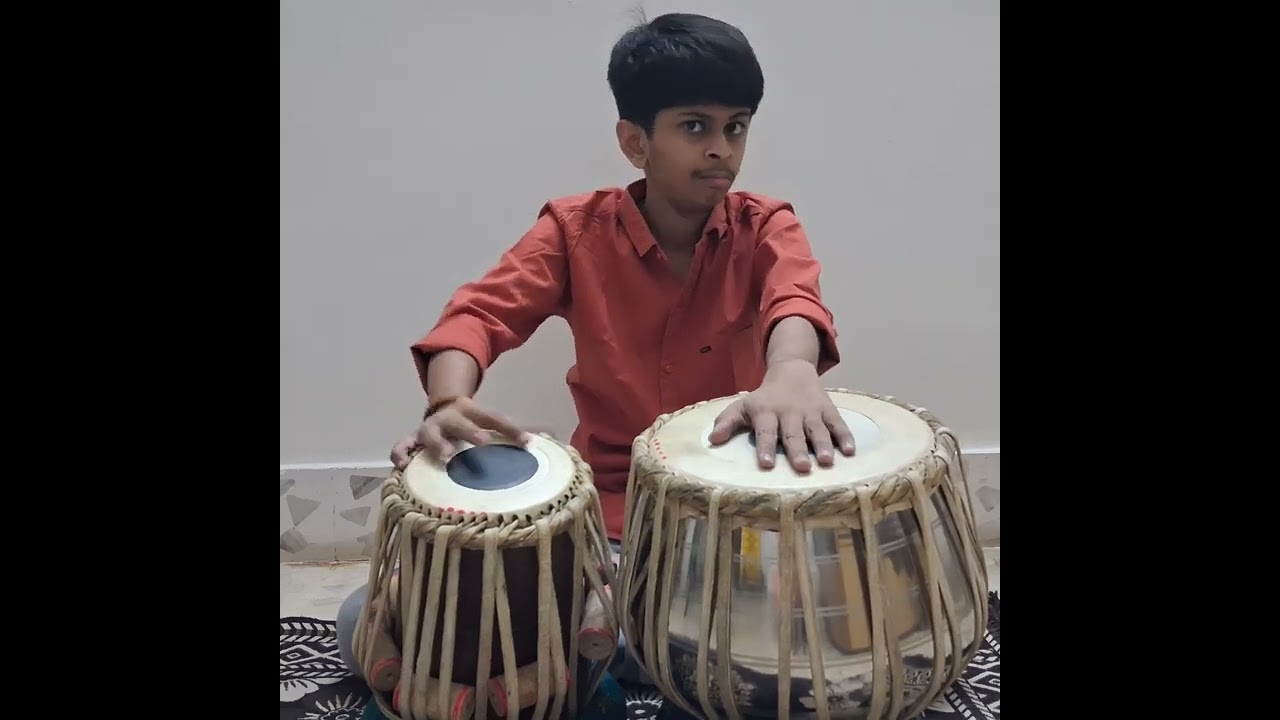 Aaj Kal yaad kuch aur rehta nahi Tabla Cover by Rushil Mistry 