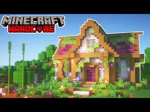 A Dream Library for my Villagers 🌷 Minecraft Hardcore