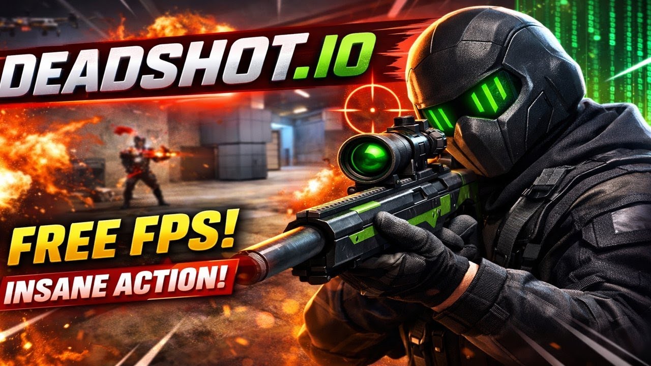 Deadshot.io Online Multiplayer Shooter
