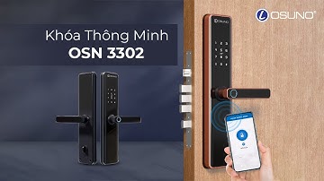 Khóa cửa điện tử mở từ xa qua APP OSN-3302