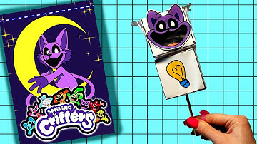 CatNap Paper DIY 💜 Smiling Critters Blind Bag |  Poppy Playtime 3 | Paper Squishy ASMR