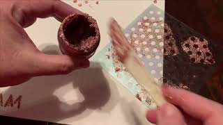 Fun with Bo Bunny Glitter Paste