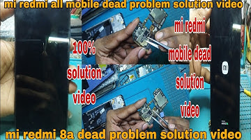 mi redmi 8a dead problem solution video/ mi redmi all mobile dead problem solution video #vikastech