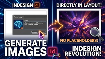 InDesign AI: Generate ANY Image Directly in Your Layout!