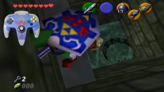 OoT - Forest Temple - Block Room (No Strength Upgrade) - Quick Reference