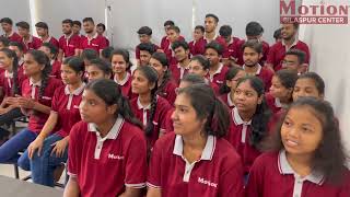 Nv sir Motion Organise Motivation Session for Students in Motion Bilaspur #nvsir #motionkota screenshot 2