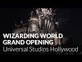 The grand opening of the wizarding world of harry potter at universal studios hollywood