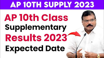 ap ssc 10th class supplementary results 2023 date big update