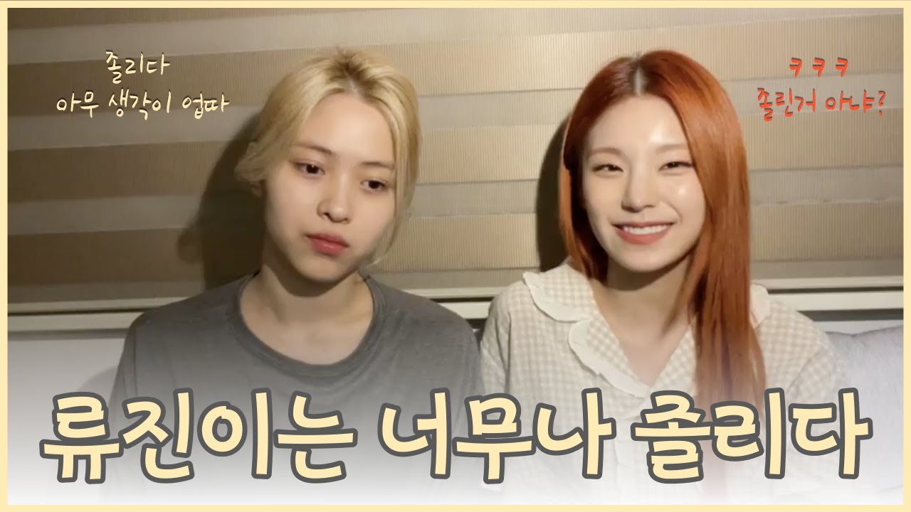 류진이는 너무나 졸리다 | 어쩌다보니 땡덩