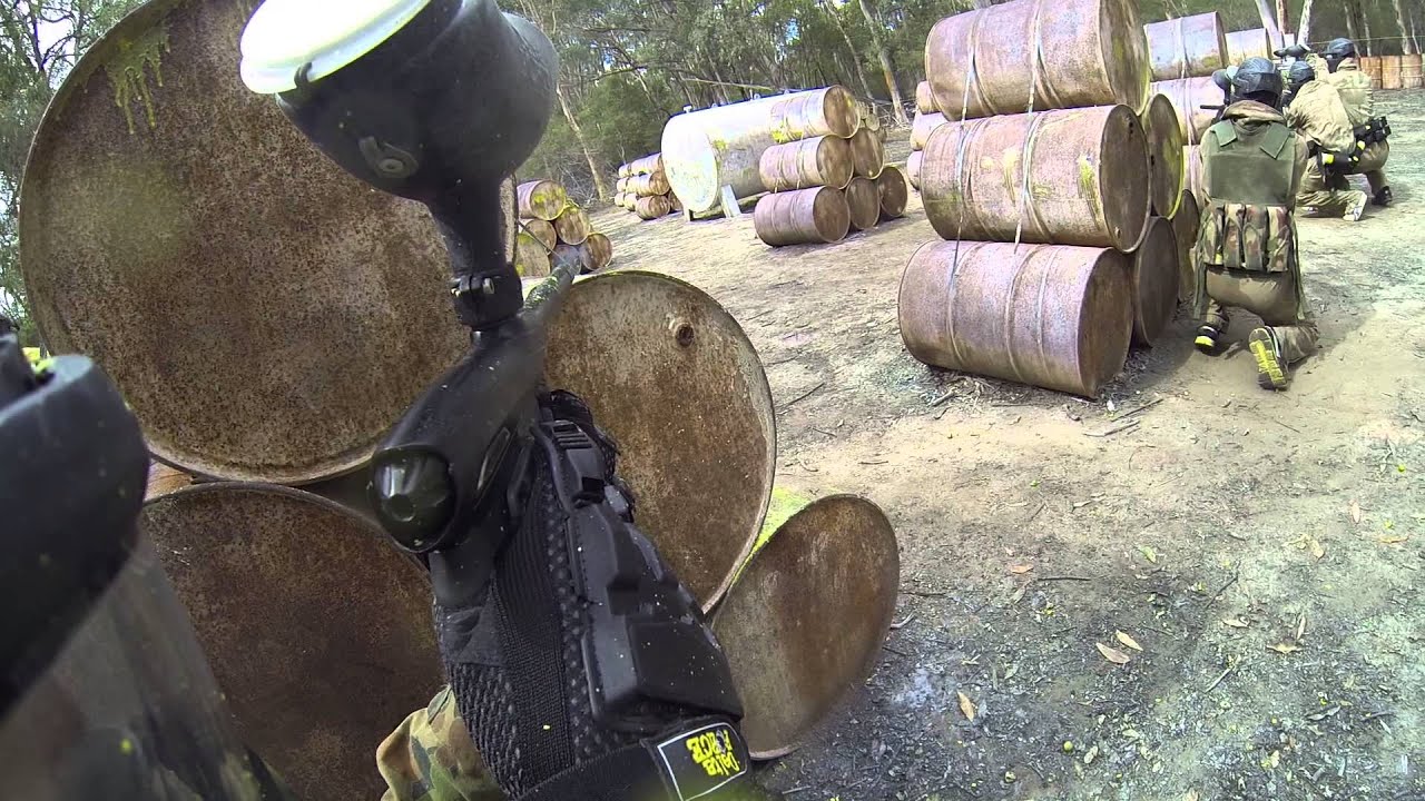 Appin Paintball 15/03/2014 Birthday fun! Pt.2 YouTube